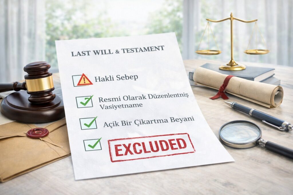 Mirastan Çıkarma Geçerlilik Şartları